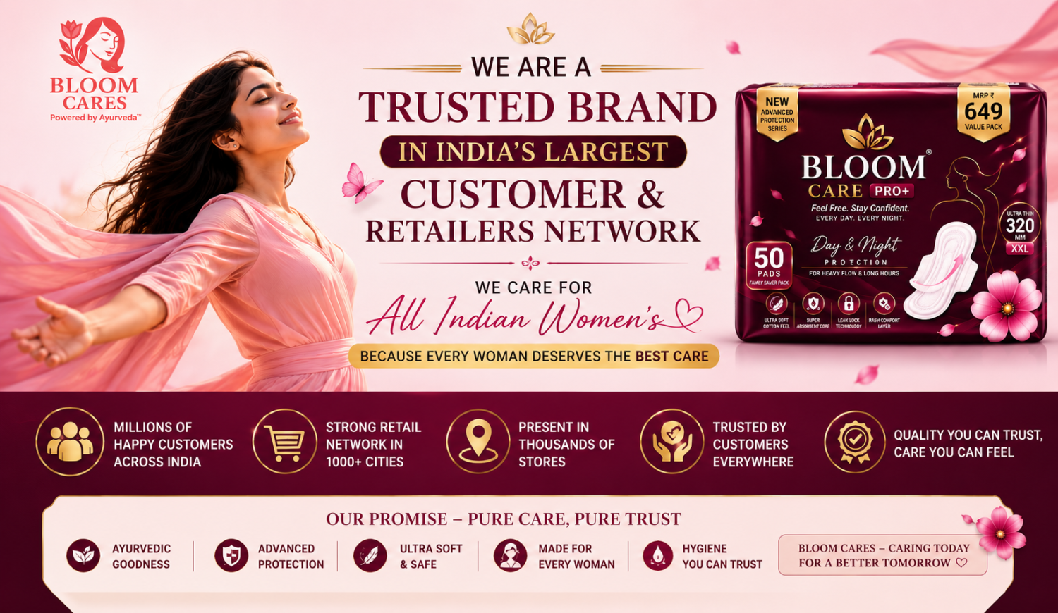 Bloom Cares promo